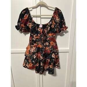 Buddy Love Floral Flounce Dress XS